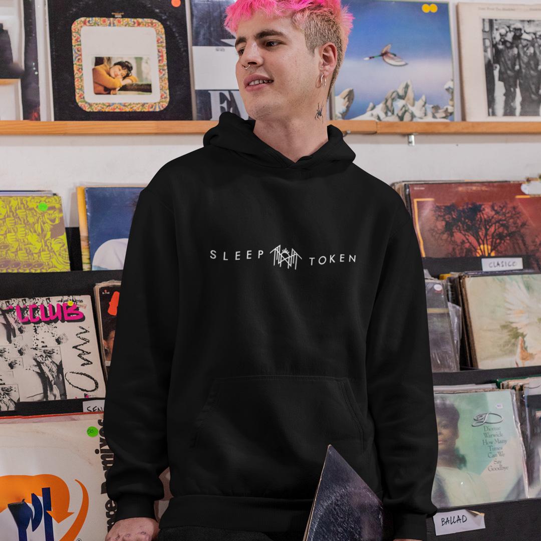 Худи флисовый унисекс Sleep Token Back To Eden 2023 2XL Черный (00000004445)