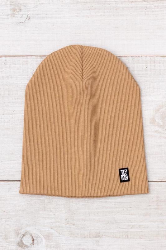 Шапка підліткова -ковпак демісезонна для хлопчика Носи Своє One size Капучино (17230)