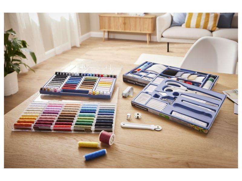 Набор ниток для шитья Crelando 50 шт. Разноцветный (E1-00056) - фото 2