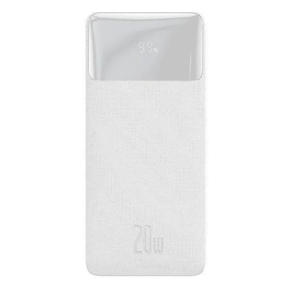 Повербанк Baseus Bipow Digital Display 20W 30000 mAh White (PPDML-N02)