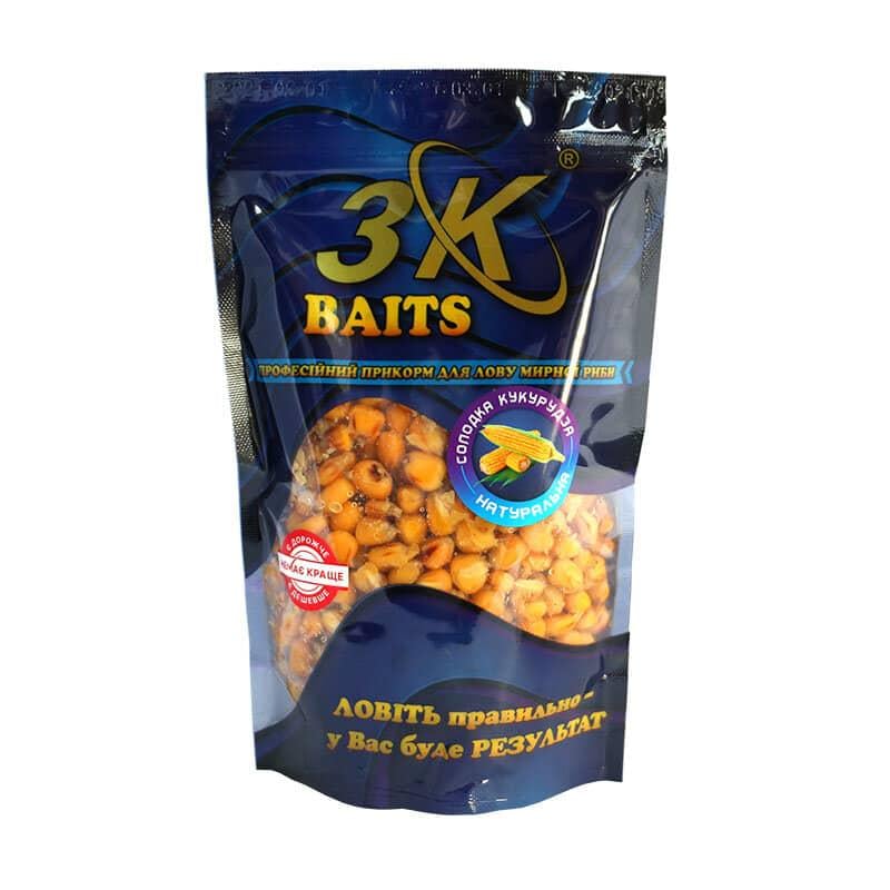 Прикорм 3KBaits Сладкая кукуруза Натуральная 400 г (3KB1016)