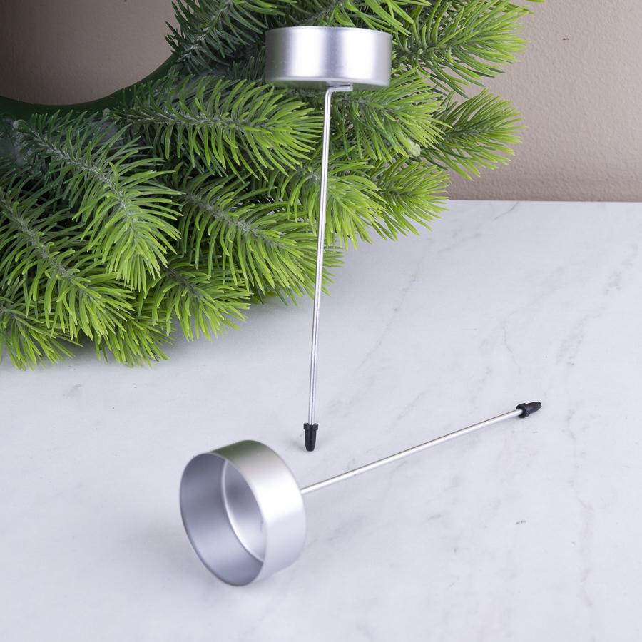 Вставка під свічку металева глибока 4 см (ST00182) - фото 1