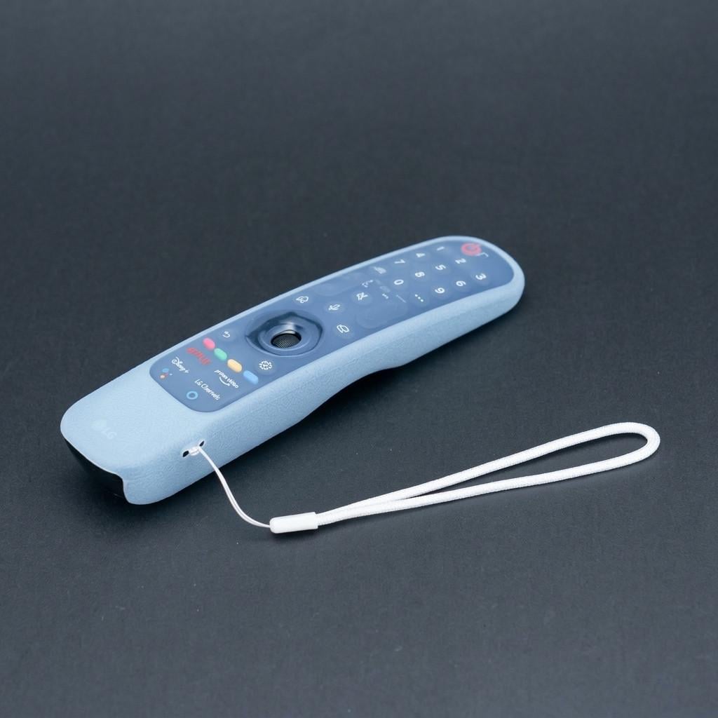 Чехол силиконовый защитный для пульта LG Magic Remote MR21GA/MR21GC/MR22GA/MR22GN/MR23GA/MR24GN Прозрачный
