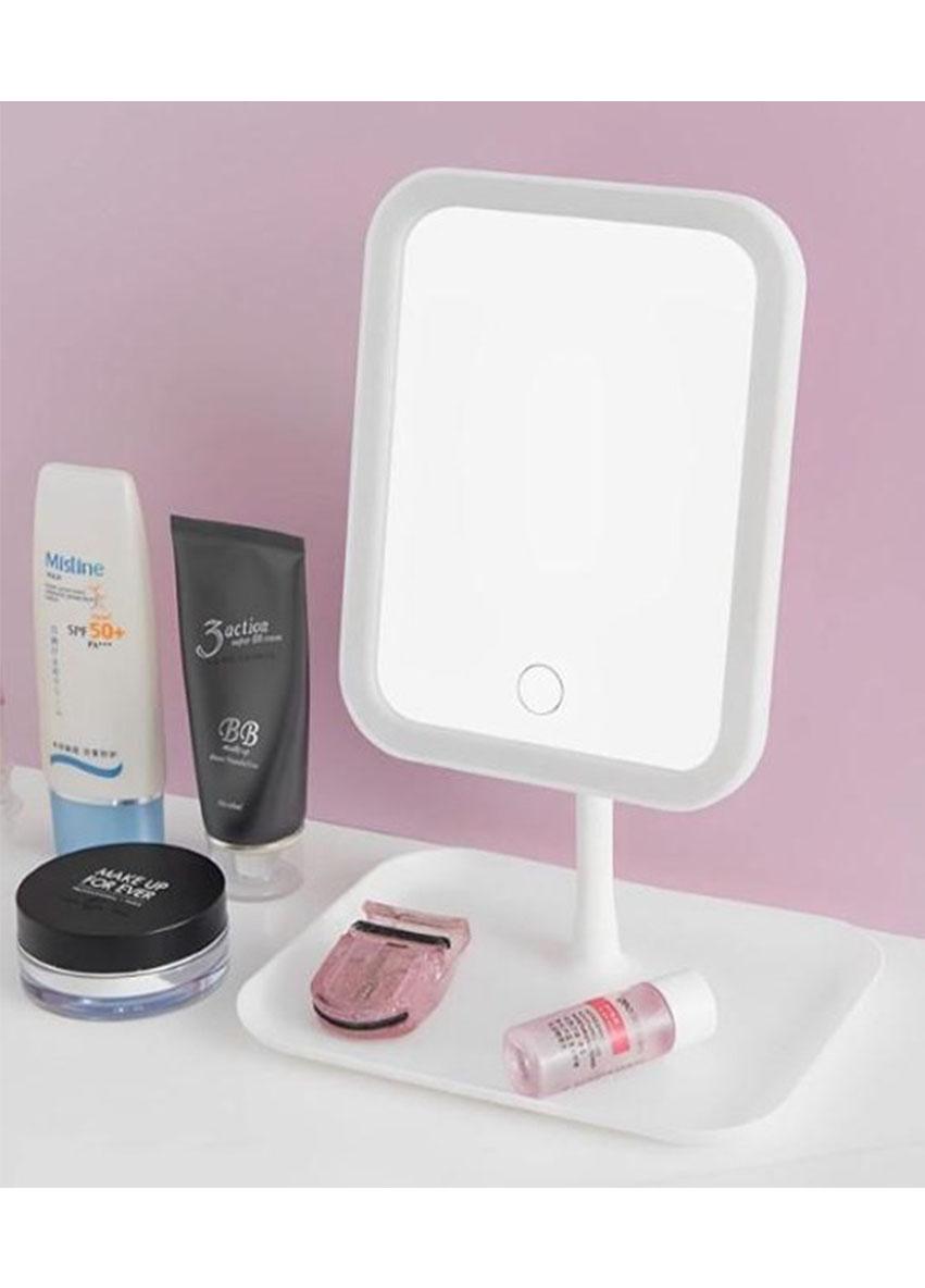 Зеркало косметическое со светодиодной подсветкой Xo Cosmetic mirror AND LY-696 сенсорное аккумуляторное Белый (33673422U) - фото 4 Зеркало косметическое со светодиодной подсветкой Xo Cosmetic mirror AND LY-696 сенсорное аккумуляторное Белый (33673422U) - фото 4