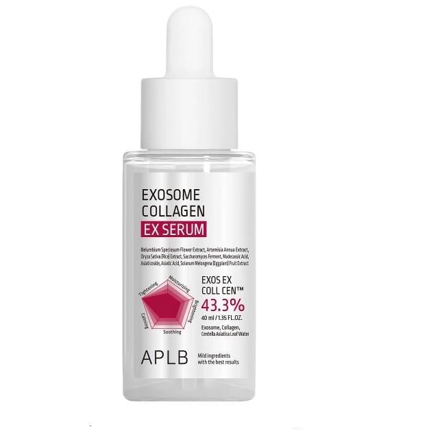 Сыворотка для упругости кожи APLB Exosome Collagen EX Serum с экзосомами и коллагеном 40 мл (fe24cc9a-96f4-11f1-a390-e944e48336d8)