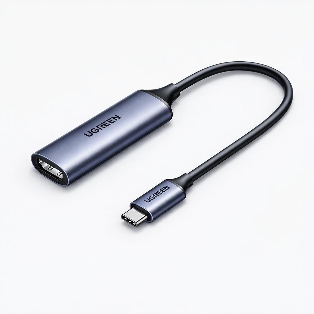 Карта видеозахвата HDMI на Type-C UGREEN UG303 4K 30 Гц 2K 30 Гц USB 3.0 Темно-серый (35865)