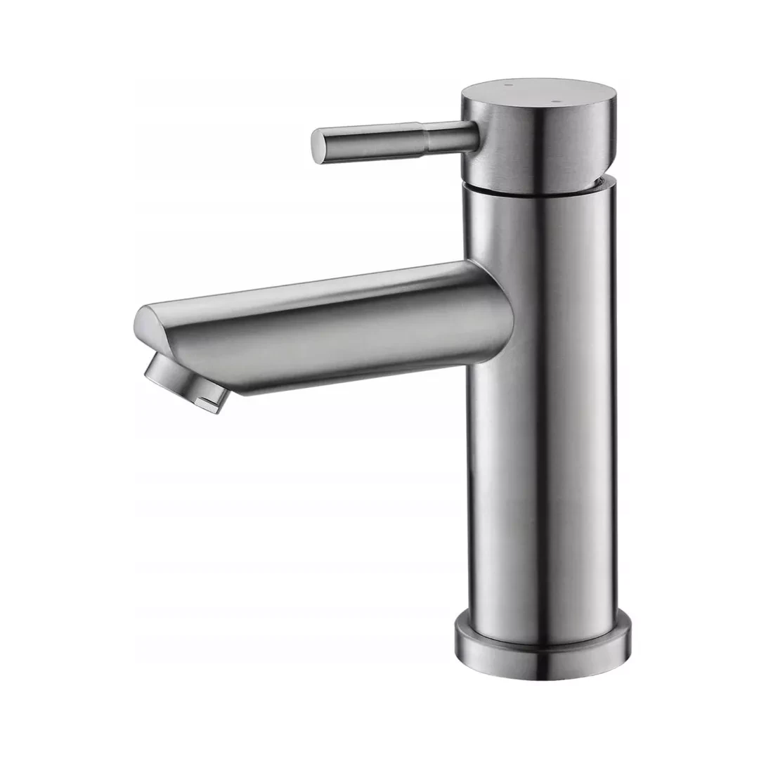 Смеситель для умывальника Wezer EKO1A-01 Сатин (EKO1A-01)