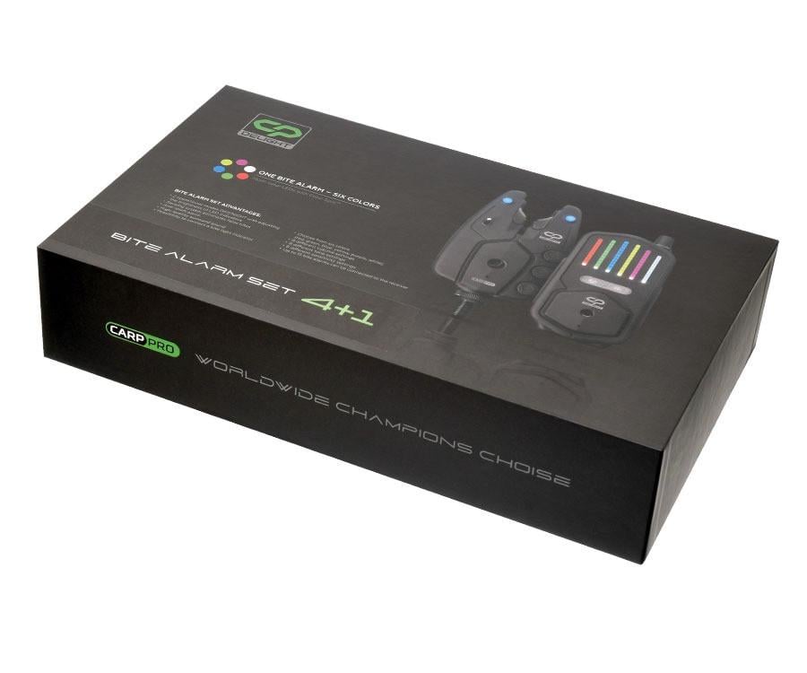 Набор электронных сигнализаторов поклевки Carp PRO Delight 4+1 (28109371)