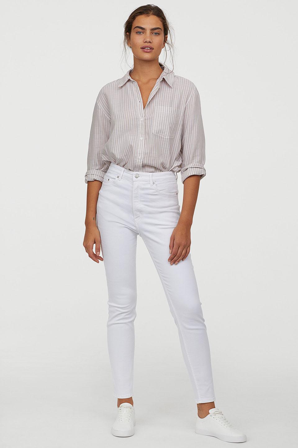 Джинси жіночі H&M р. 40 Білий (787481b39) Джинси жіночі H&M р. 40 Білий (787481b39)