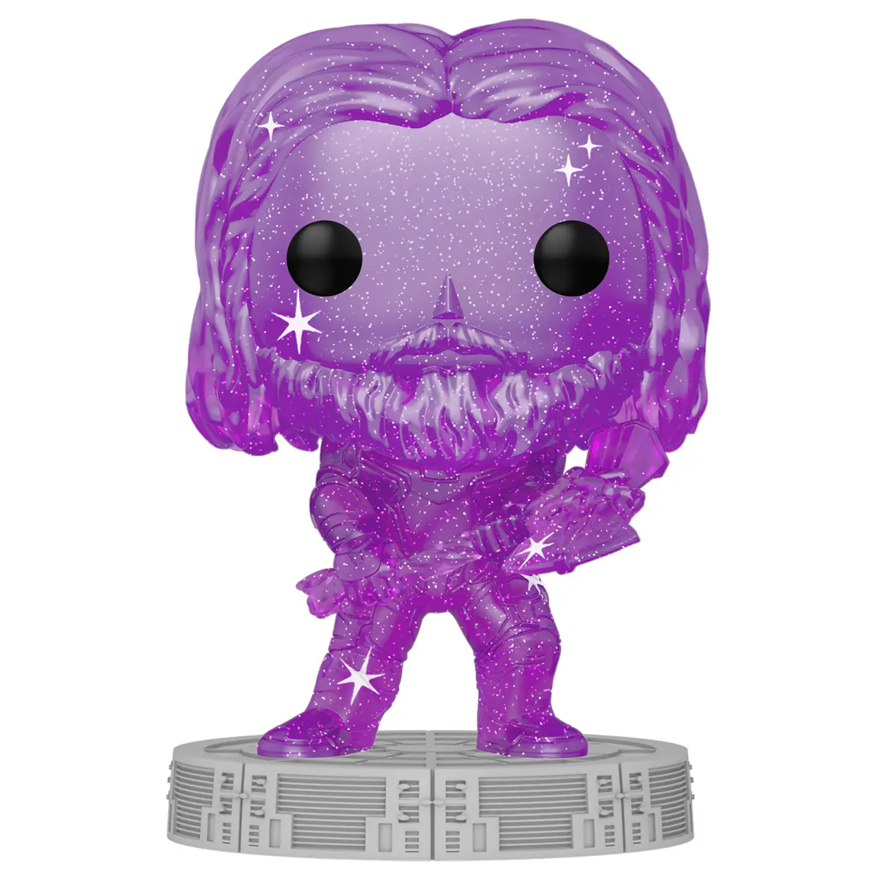 Фігурка колекційна Funko POP! Art Series Bobble Marvel Infinity Saga Thor w/Case Purple (FUN25491662) - фото 2