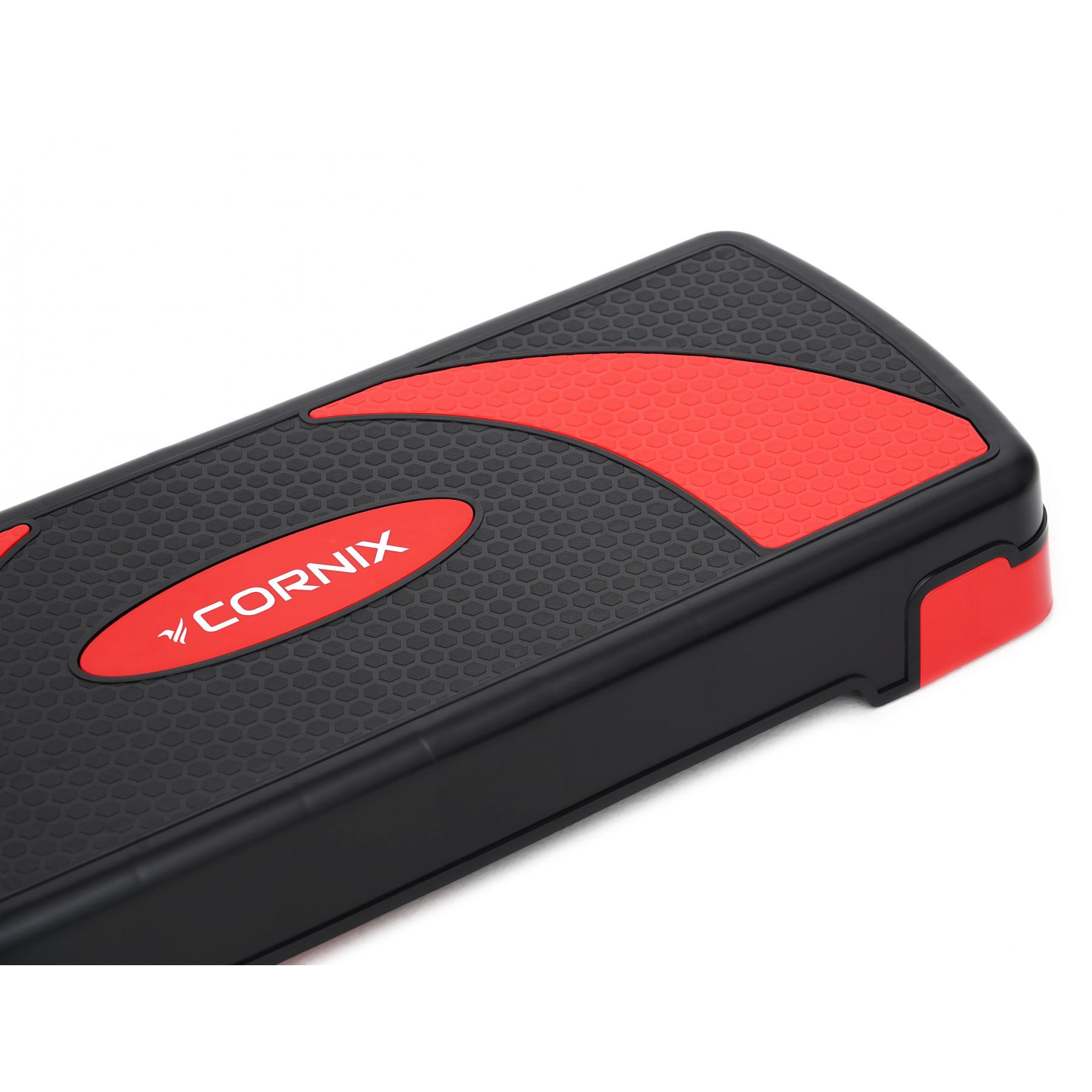 Степ-платформа Cornix XR-0185 78х29х10-20 см Black/Red (39179) - фото 4