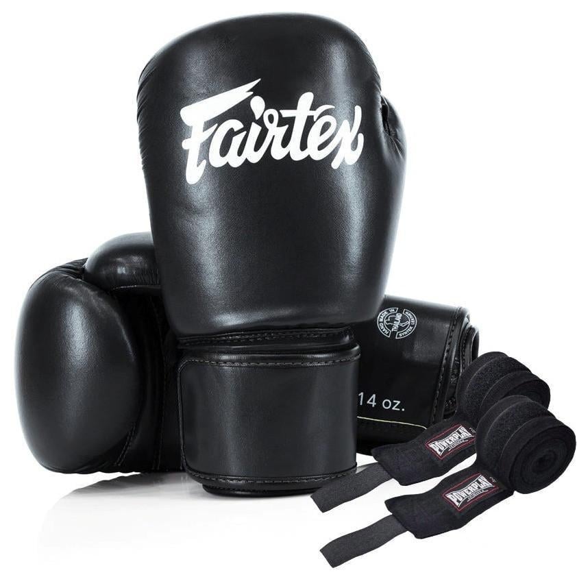 Боксерские варежки FAIRTEX BGV27 12 унций бинты в комплекте Black (3019820657) Боксерские варежки FAIRTEX BGV27 12 унций бинты в комплекте Black (3019820657)