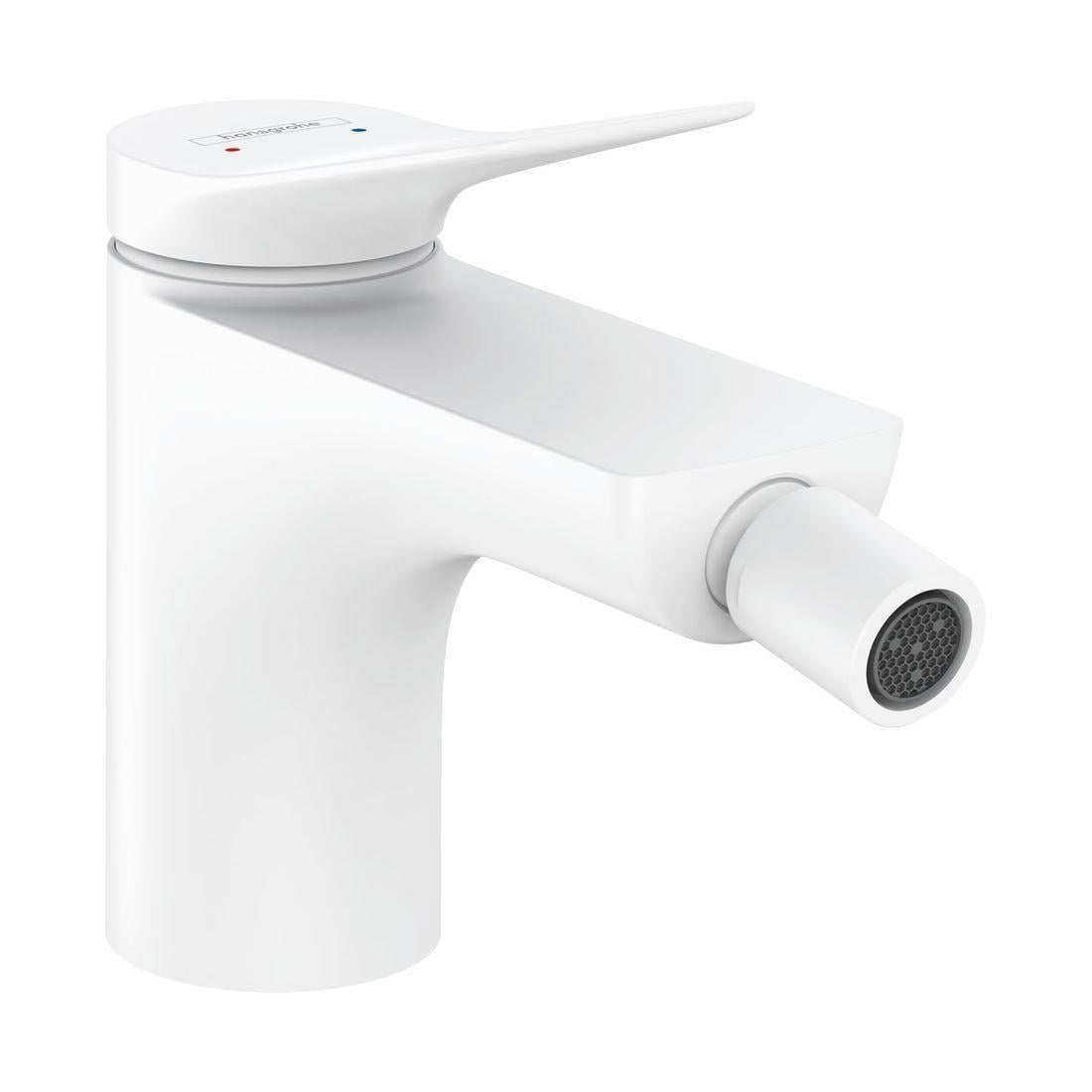 Смеситель для биде Hansgrohe Vivenis 250 с донным клапаном pop-up White Matt (75200700)