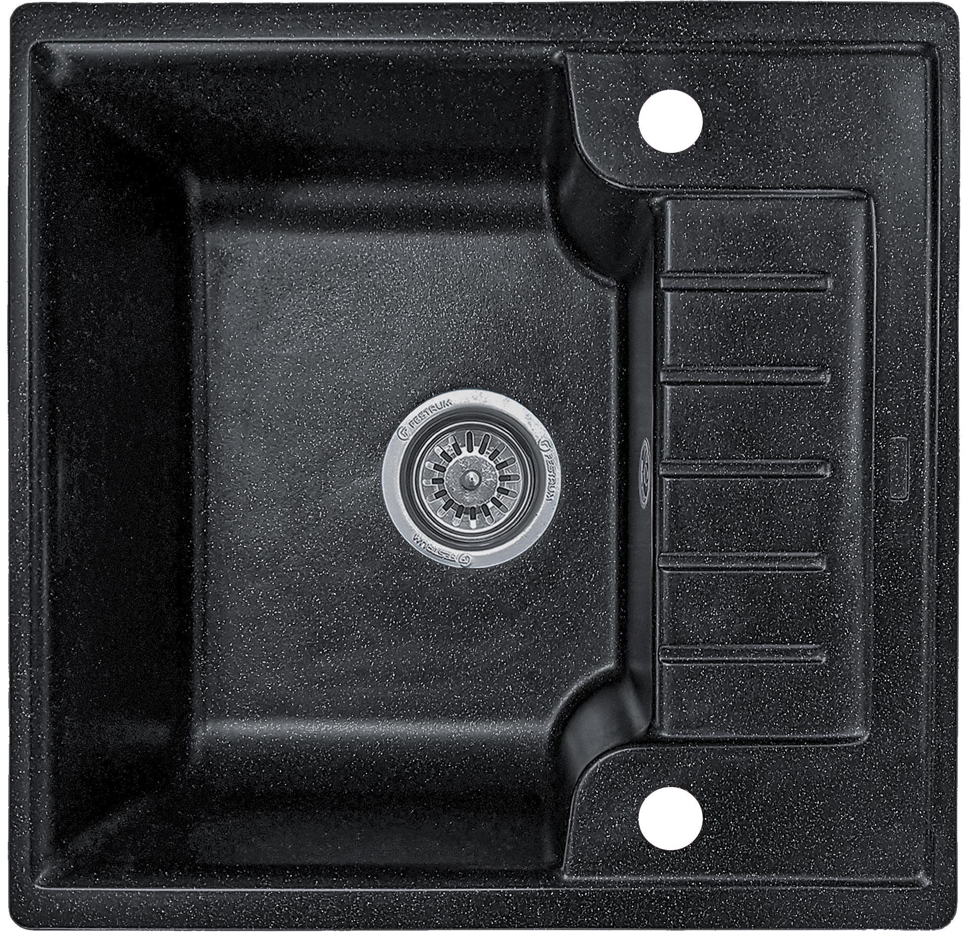 Мойка кухонная Valetti 71D 510x490 мм Черный
