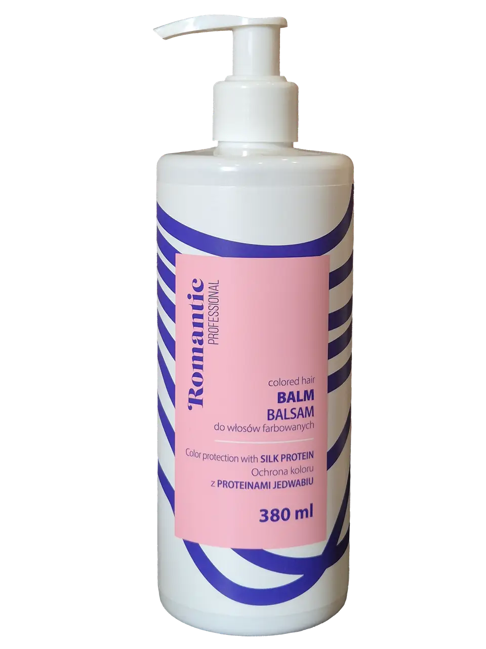 Бальзам для окрашенных волос Romantic Professional Balm с протеинами шелка 380 мл (24679504)