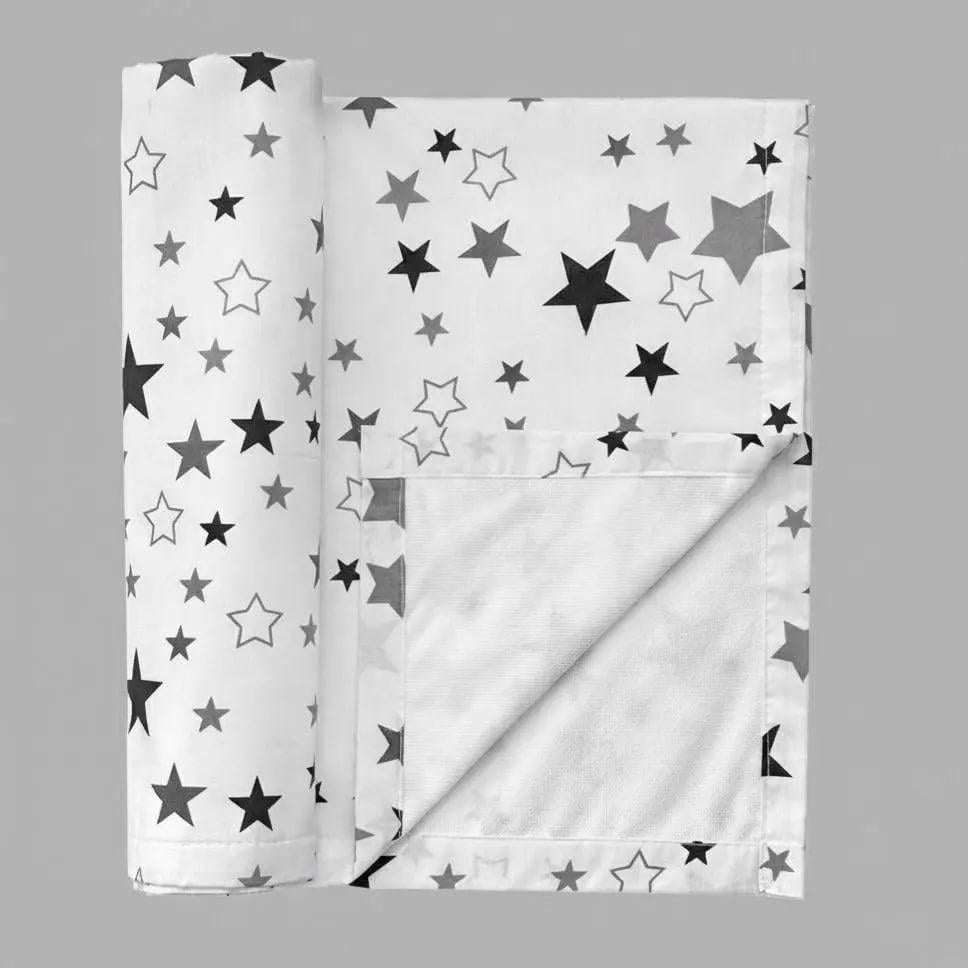 Пеленка детская непромокаемая BST хлопок/мембранная/бамбуковая махра 100х70 см Белый (1807553770)