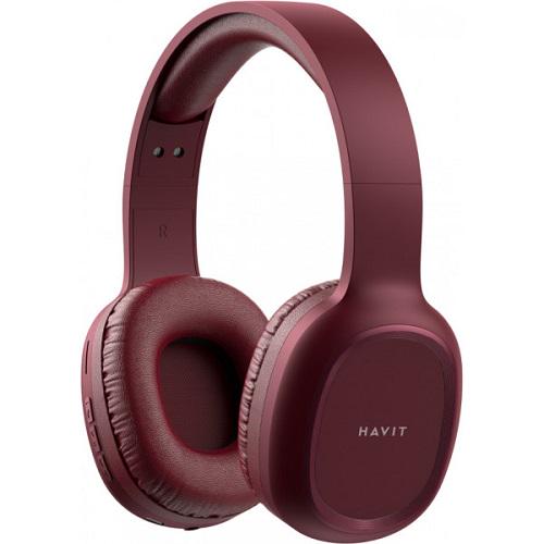 Наушники с микрофоном Havit HV-H2590BT PRO Bluetooth Red (27347)