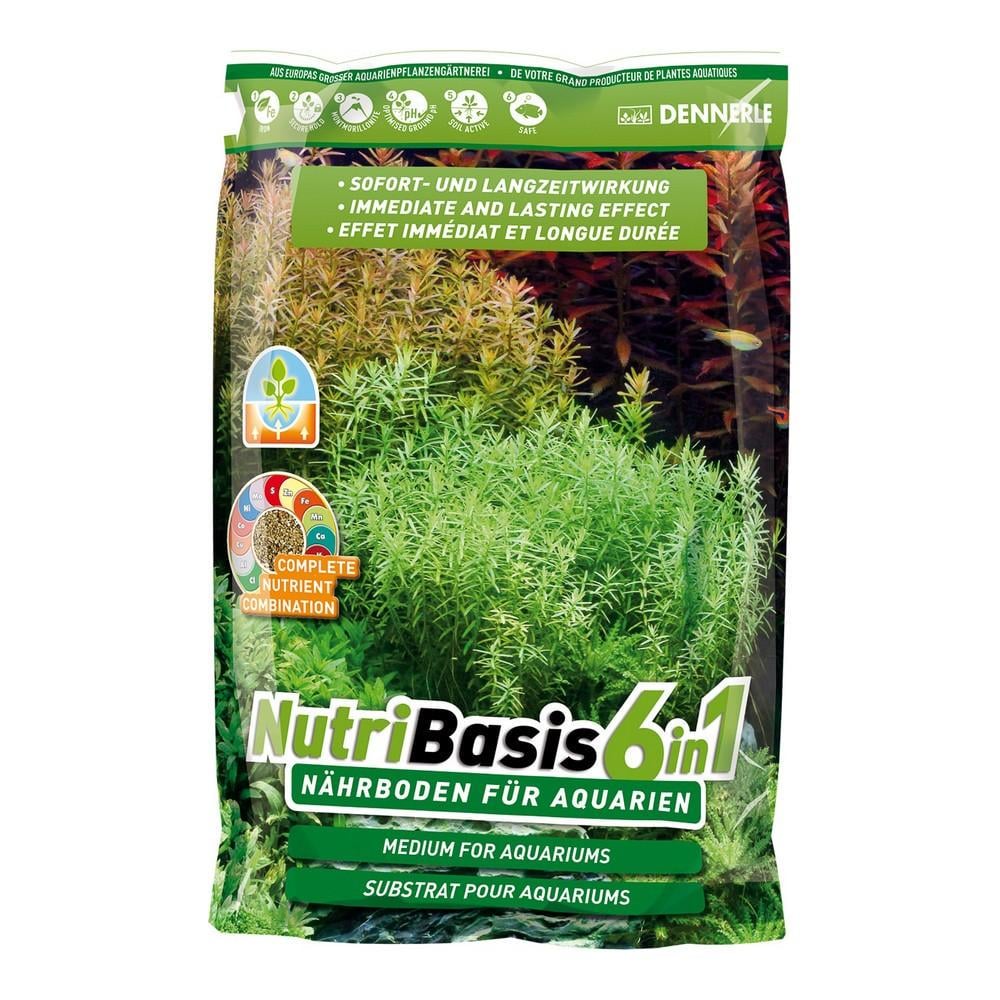 Грунтовая подкормка Dennerle Nutri Basis 6in1 для аквариумных растений 9,6 кг (4588)