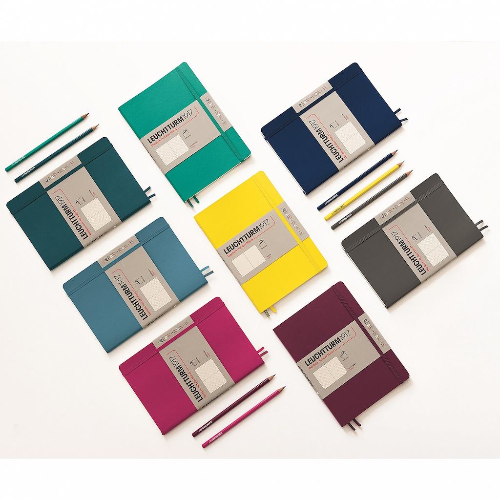 Блокнот Leuchtturm1917 Muted Colours середній м'яка обкладинка крапка Sage (361592) - фото 2