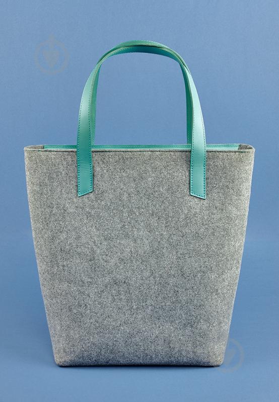 Сумка шоппер BlankNote D.D. Серый (BN-BAG-17-felt-tiffany) - фото 3