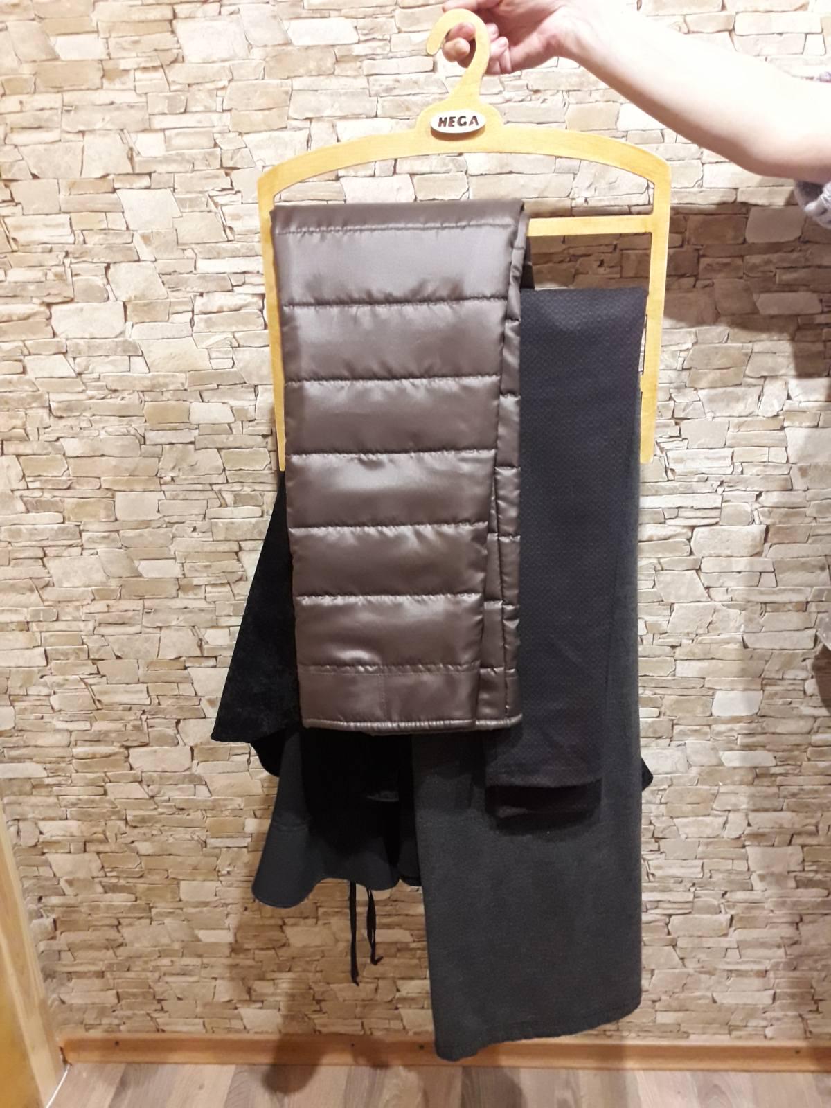 Вешалка HEGA для брюк и юбок габаритная деревянная (53) - фото 2