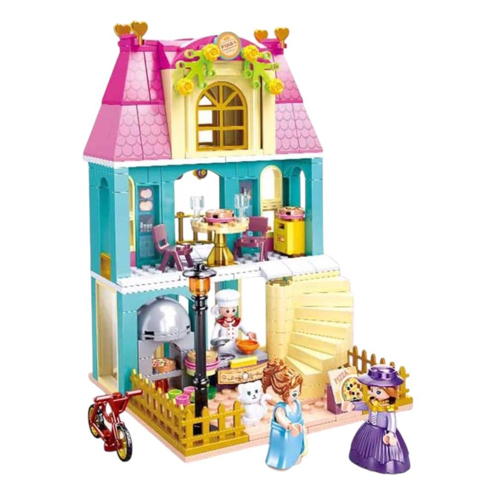 Конструктор SLUBAN M38-B0875 Village Пиццерия 287 деталей в коробке (114276)