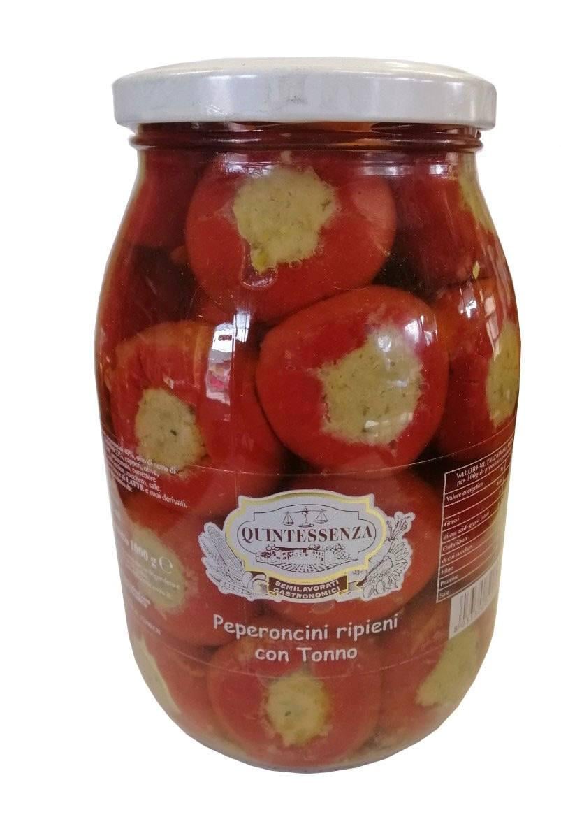 Перец фаршированный Quintessenza Peperoncini ripieni con Tonno 1 кг ( 22333029)