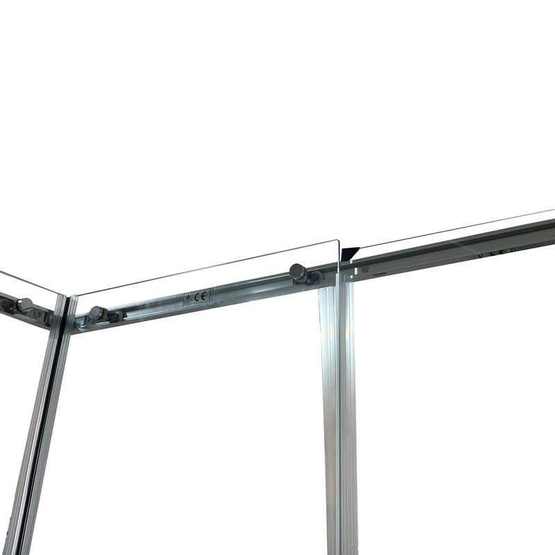 Душевая кабина без поддона KOER SR SC03-100x100x200-TR-01 прозрачное стекло Easy Clean 6 мм Хром (KR5357) - фото 8 Душевая кабина без поддона KOER SR SC03-100x100x200-TR-01 прозрачное стекло Easy Clean 6 мм Хром (KR5357) - фото 8