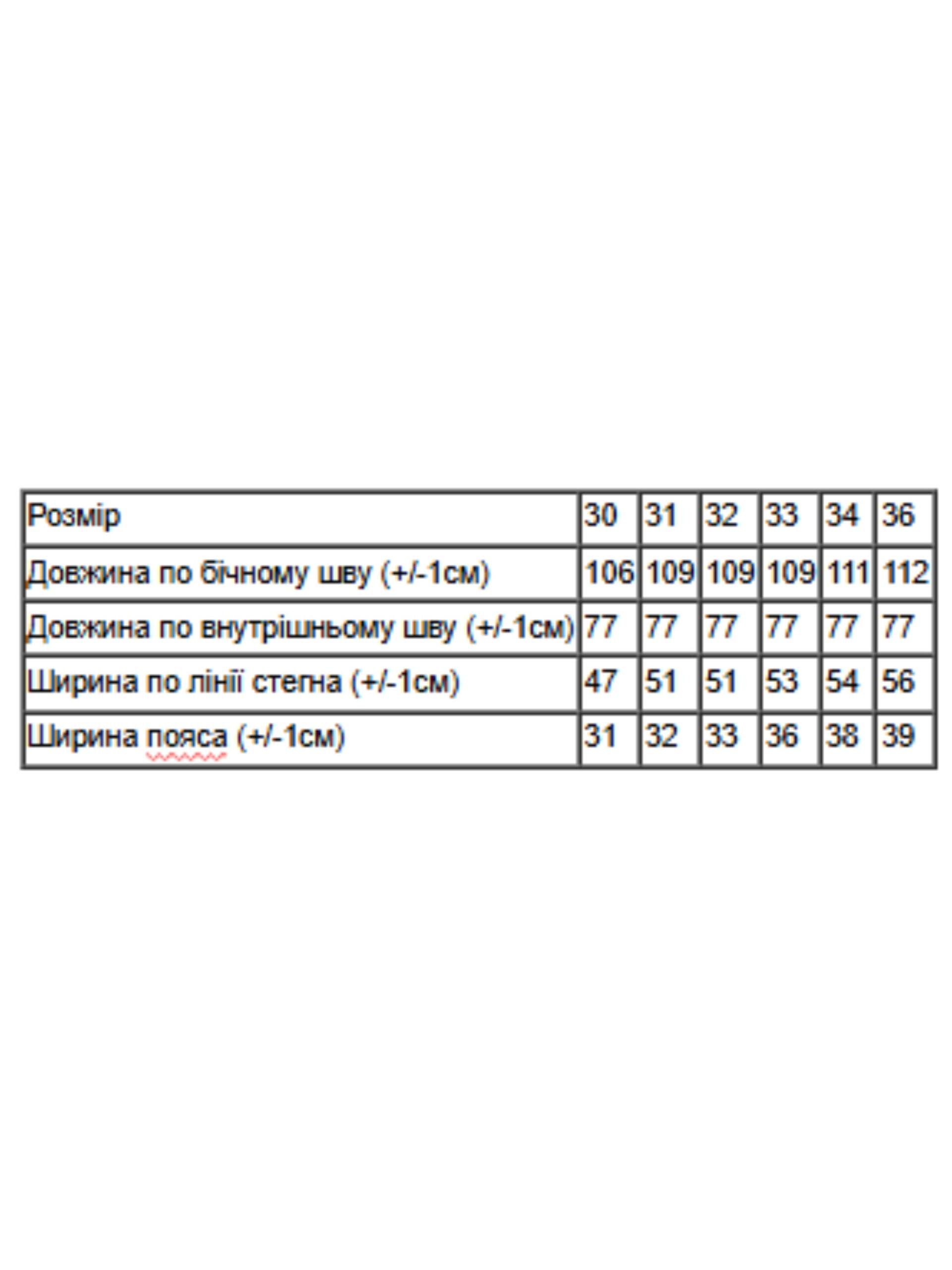 Джинси жіночі зимові Носи Своє батал на хутрі прямого крою р. 32 Графітовий (14296) - фото 6