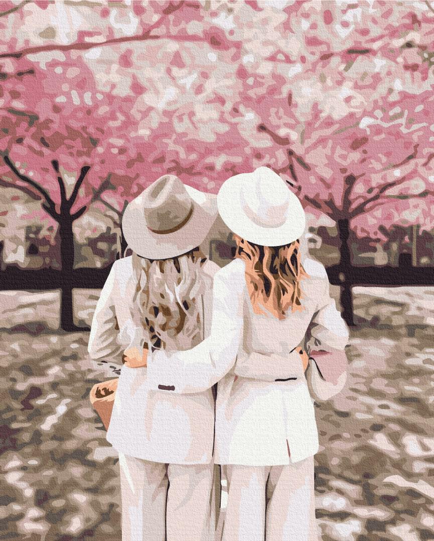 Картина по номерам Brushme Премиум В путешествие с подругой 40x50 см (PBS53034)