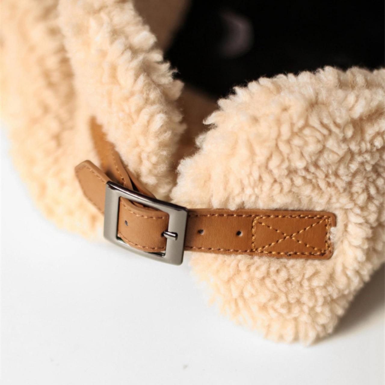 Шапка-ушанка бомбер р. 55-57 Черный (506) - фото 7 Шапка-ушанка бомбер р. 55-57 Черный (506) - фото 7