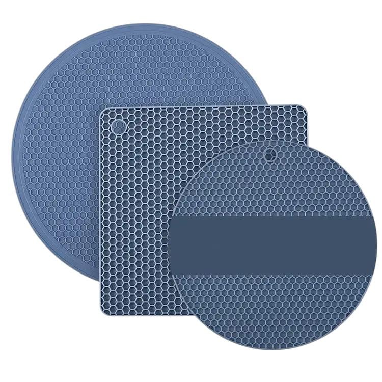 Набір підставок під гаряче GDragon Home силіконові 3 шт. Синій (75_2_0_0) Набір підставок під гаряче GDragon Home силіконові 3 шт. Синій (75_2_0_0)