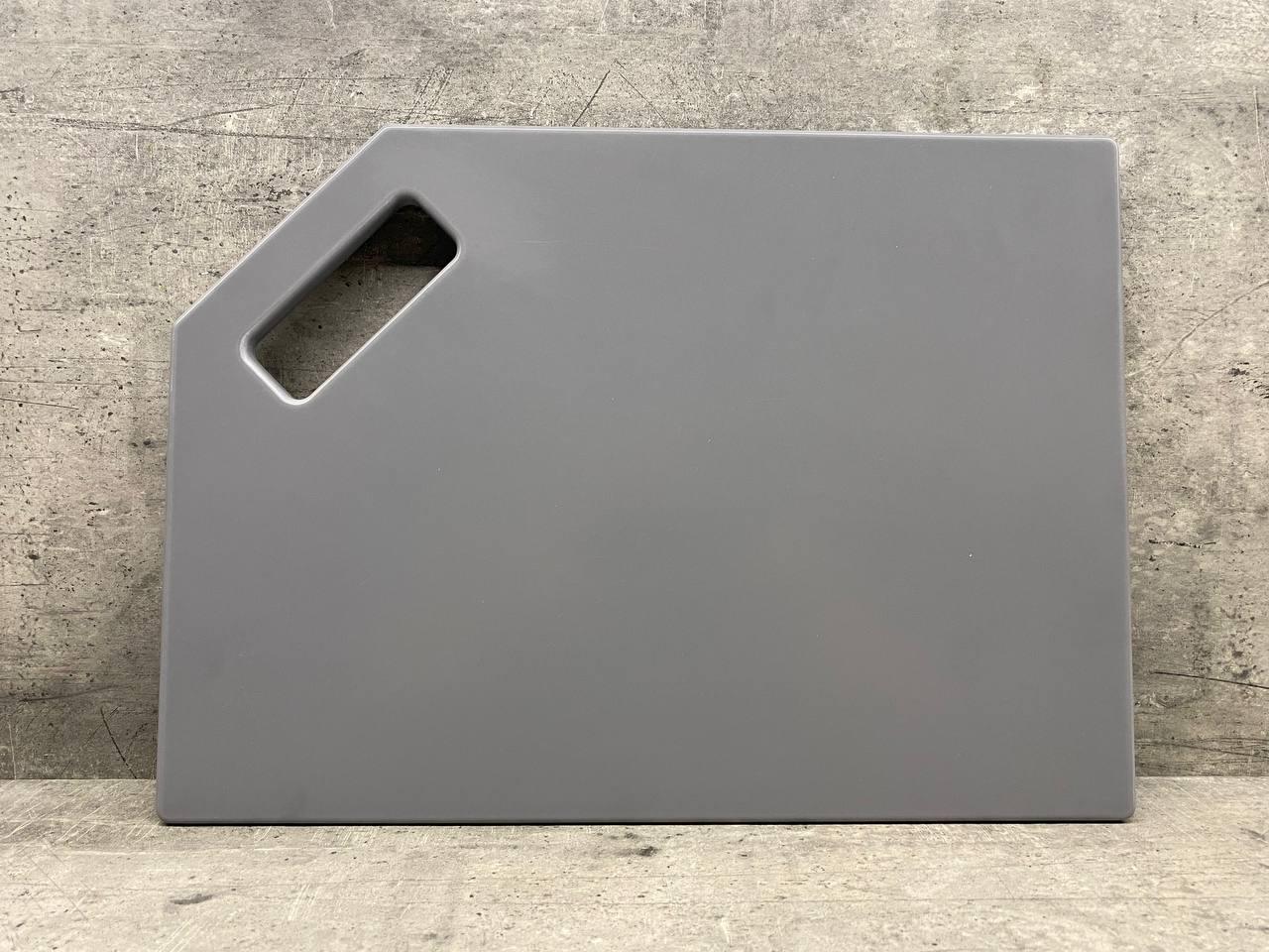 Дошка кухонна Gray plain зі штучного акрилового каменю 360x260 мм Дошка кухонна Gray plain зі штучного акрилового каменю 360x260 мм