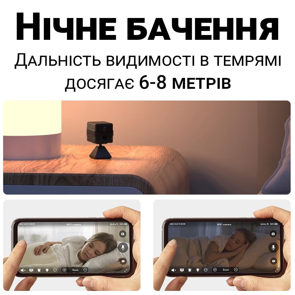 Камера видеонаблюдения 4G мини Camsoy T9G6 беспроводная с датчиком движения под сим карту 2 Мп 1080P - фото 8 Камера видеонаблюдения 4G мини Camsoy T9G6 беспроводная с датчиком движения под сим карту 2 Мп 1080P - фото 8