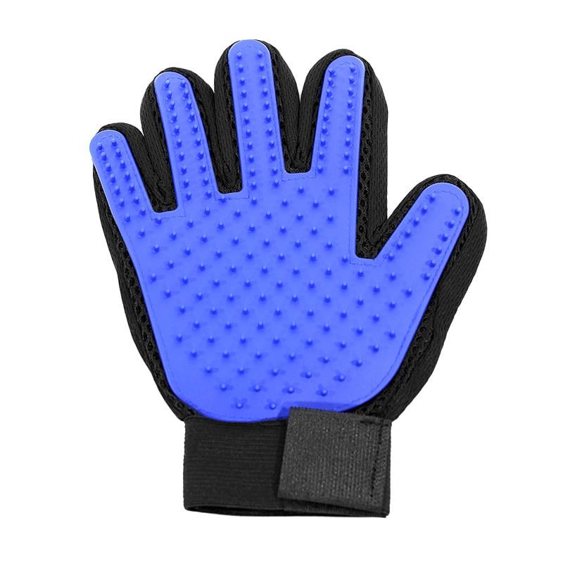 Рукавичка True Touch для вичісування шерсті котів і собак