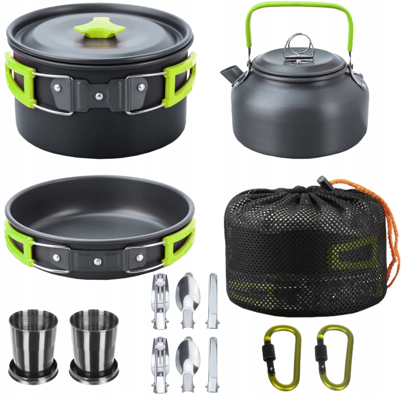 Набір туристичного посуду Trizand 18в1 - фото 3 Набір туристичного посуду Trizand 18в1 - фото 3