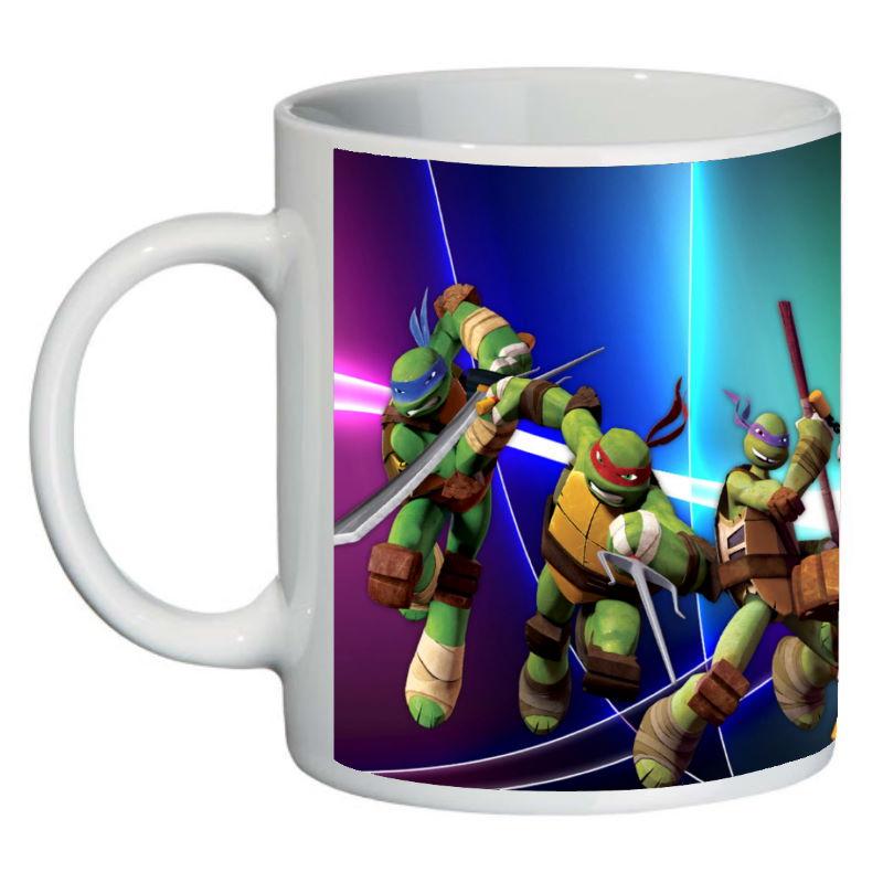 Кружка с принтом SuperCup Черепашки Ниндзя (SC-ЧН-004)