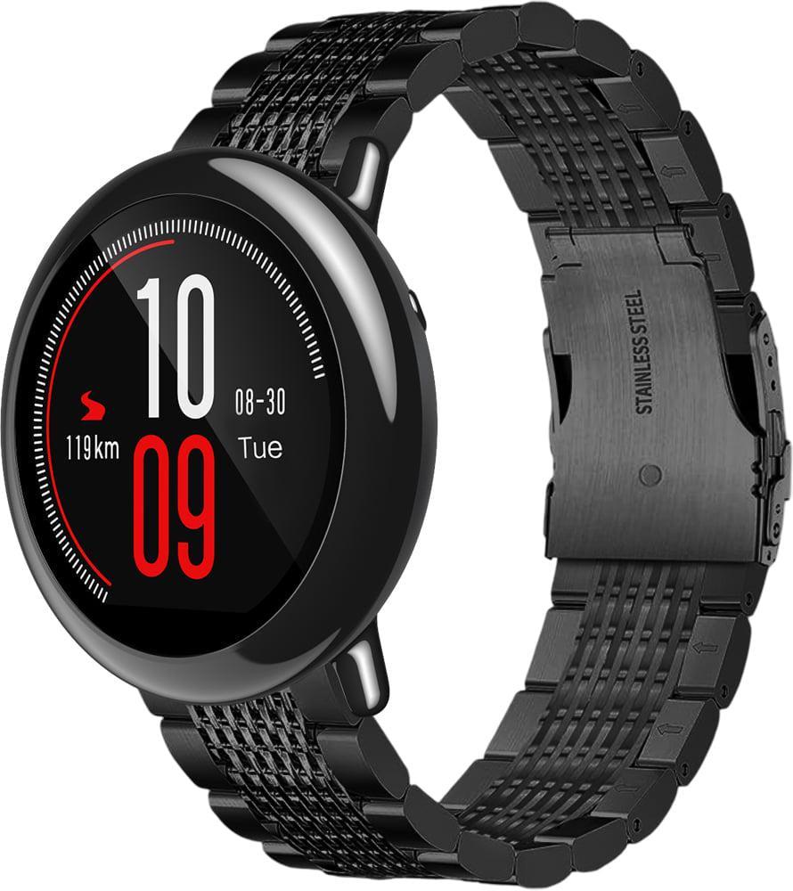 Ремешок металлический Gripix для Amazfit Pace Sport Black (42065-2B)