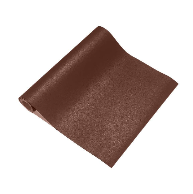 Самоклеющаяся экокожа для авто/мебели/одежды 137х50 см Коричневый (Y01108-3)