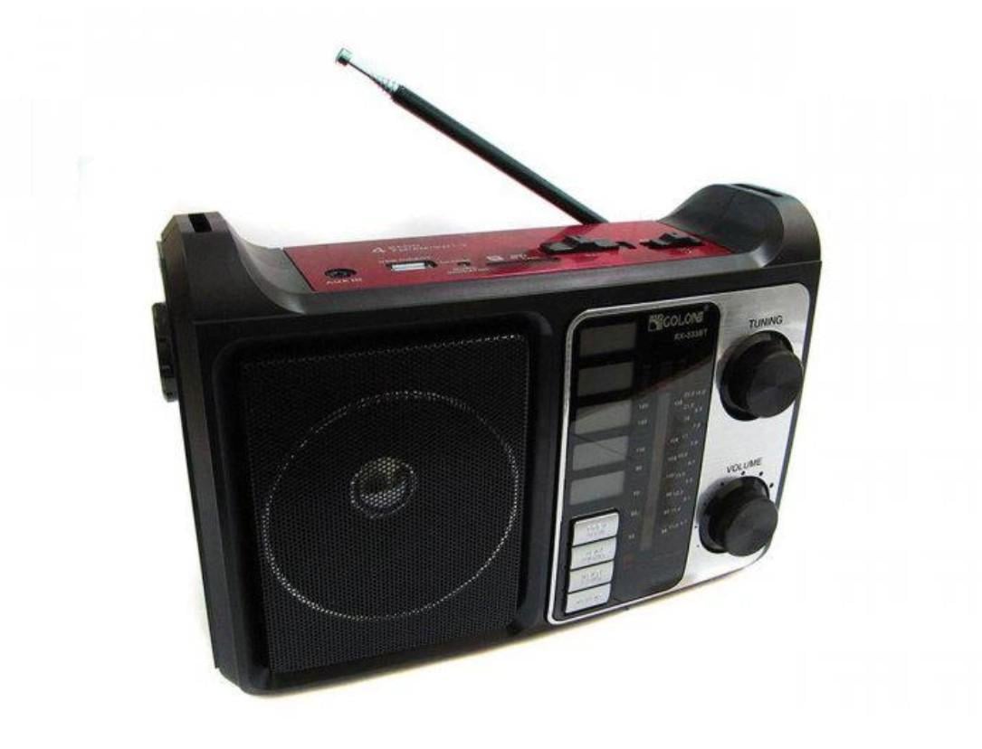 Радіоприймач портативний Golon RX-333 USB/SD від мережі/акумулятора та батарейок з ліхтарем Red (32715044) Радіоприймач портативний Golon RX-333 USB/SD від мережі/акумулятора та батарейок з ліхтарем Red (32715044)