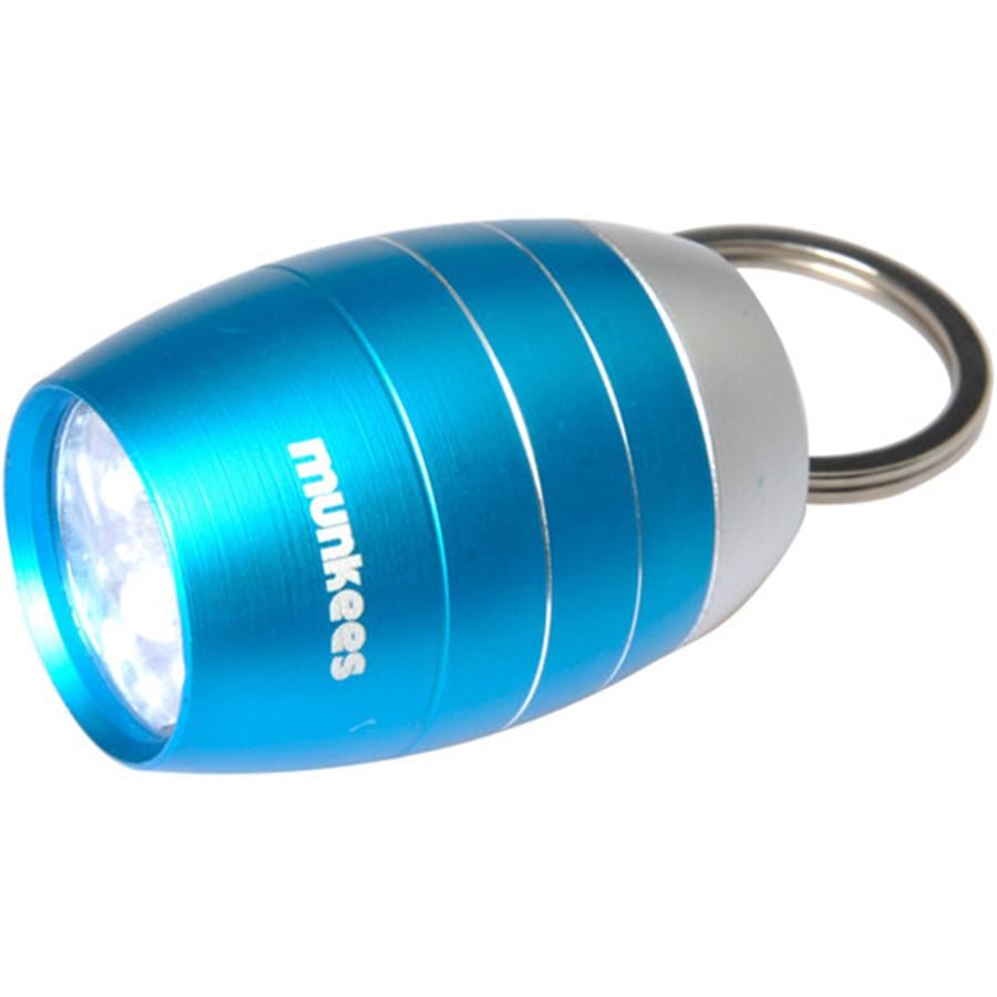 Брелок-фонарик Munkees 1082 Cask shape 6-LED Light-blue