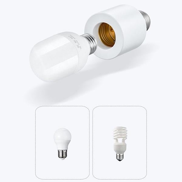 Патрон для лампочки поддерживает LED и лампы накаливания со стандартным цоколем E27 (C01396) - фото 4