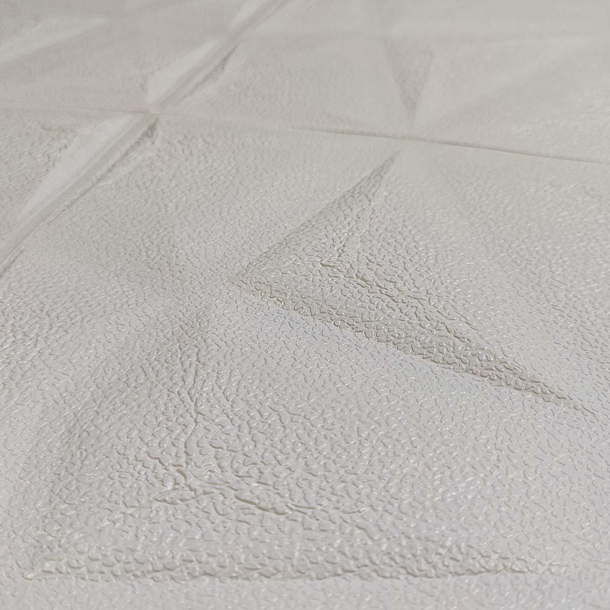 3D-панель самоклеюча стельова 700x700x2 мм Білий (PP2-034) - фото 2 3D-панель самоклеюча стельова 700x700x2 мм Білий (PP2-034) - фото 2