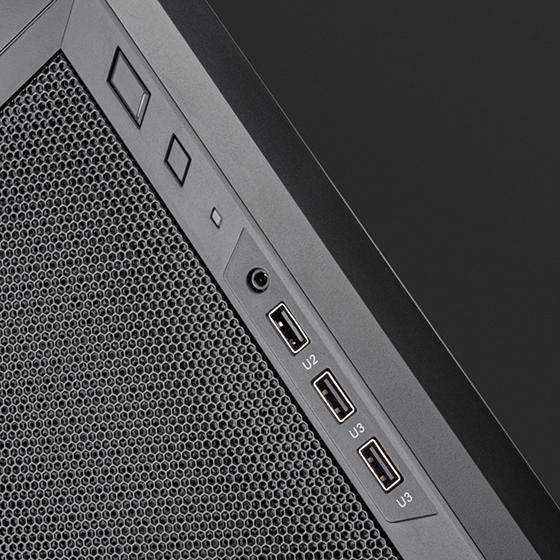 Корпус компьютерный SilverStone FARA FA311-B Midi Tower Черный (SST-FA311-B) - фото 8