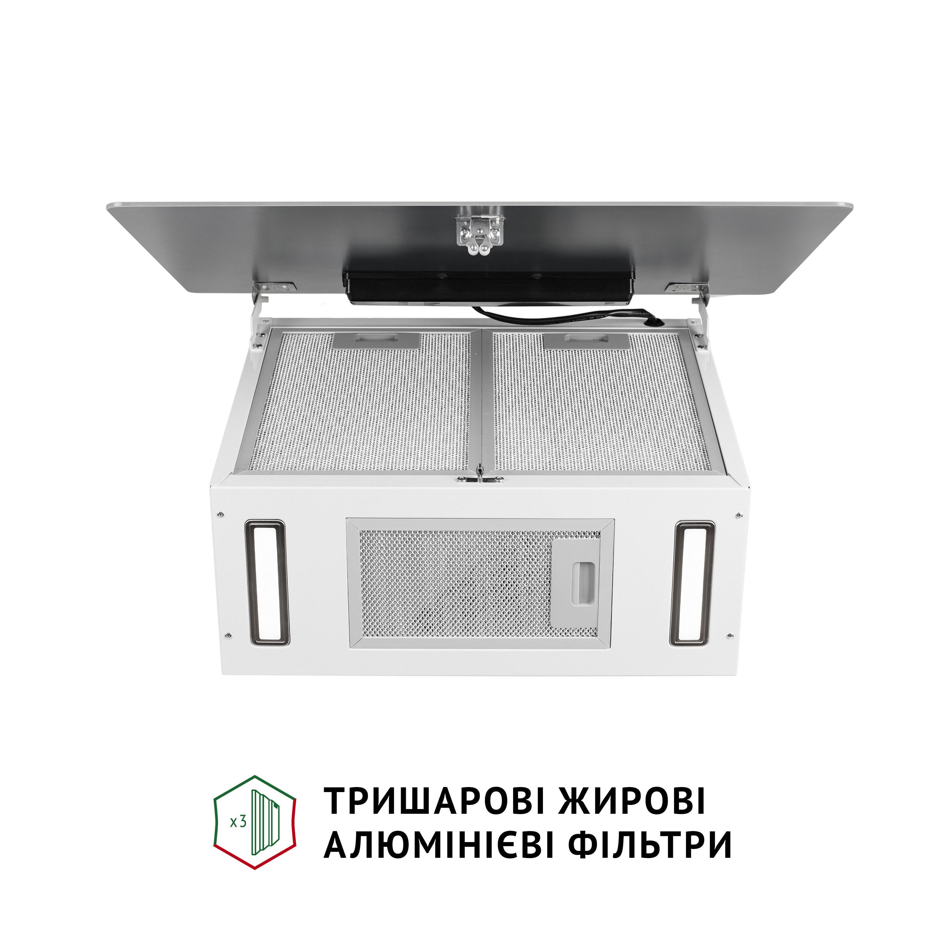 Вытяжка Perfelli PIANO BIANCA - фото 10 Вытяжка Perfelli PIANO BIANCA - фото 10