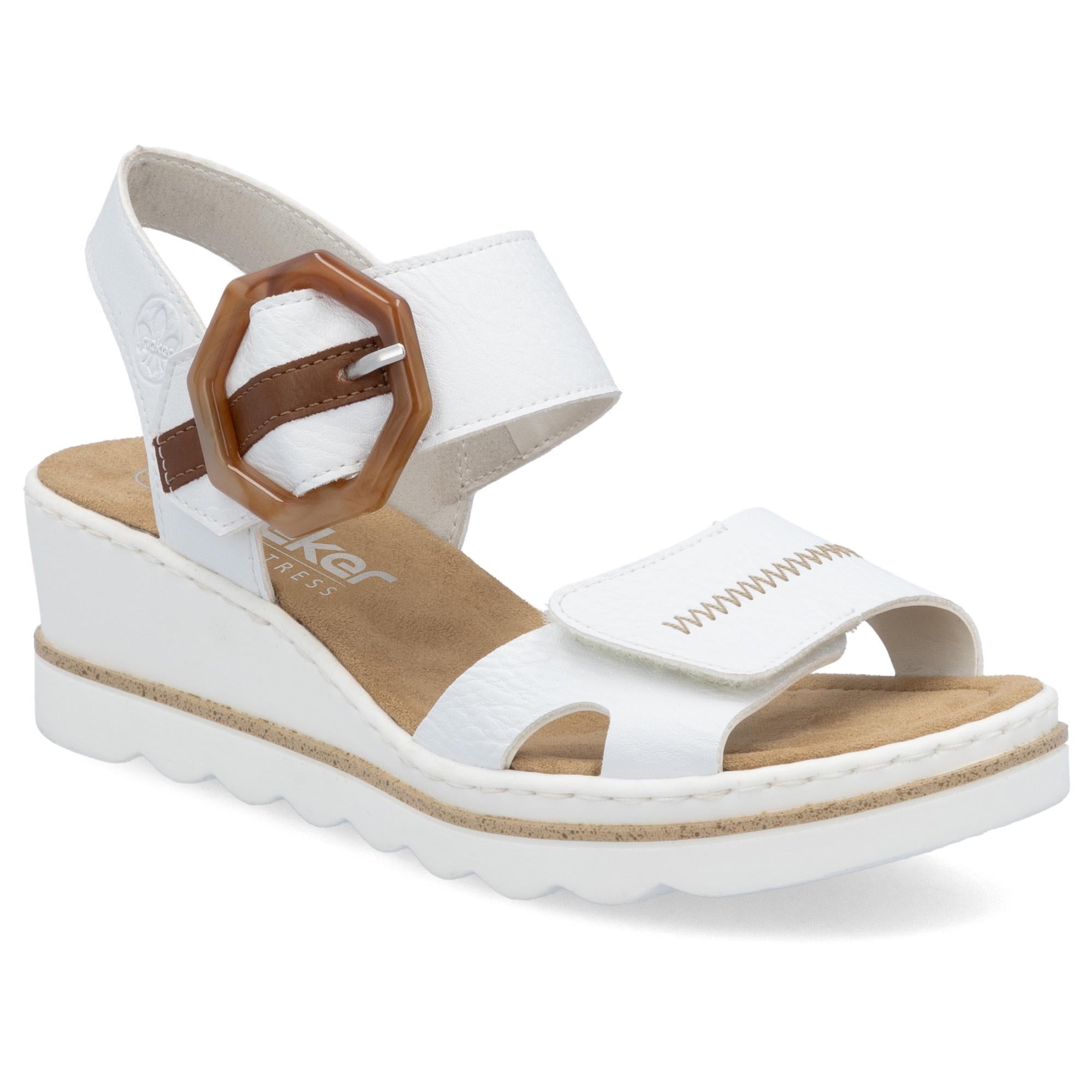 Босоніжки жіночі літні RIEKER р. 38 Білий (060187-38)