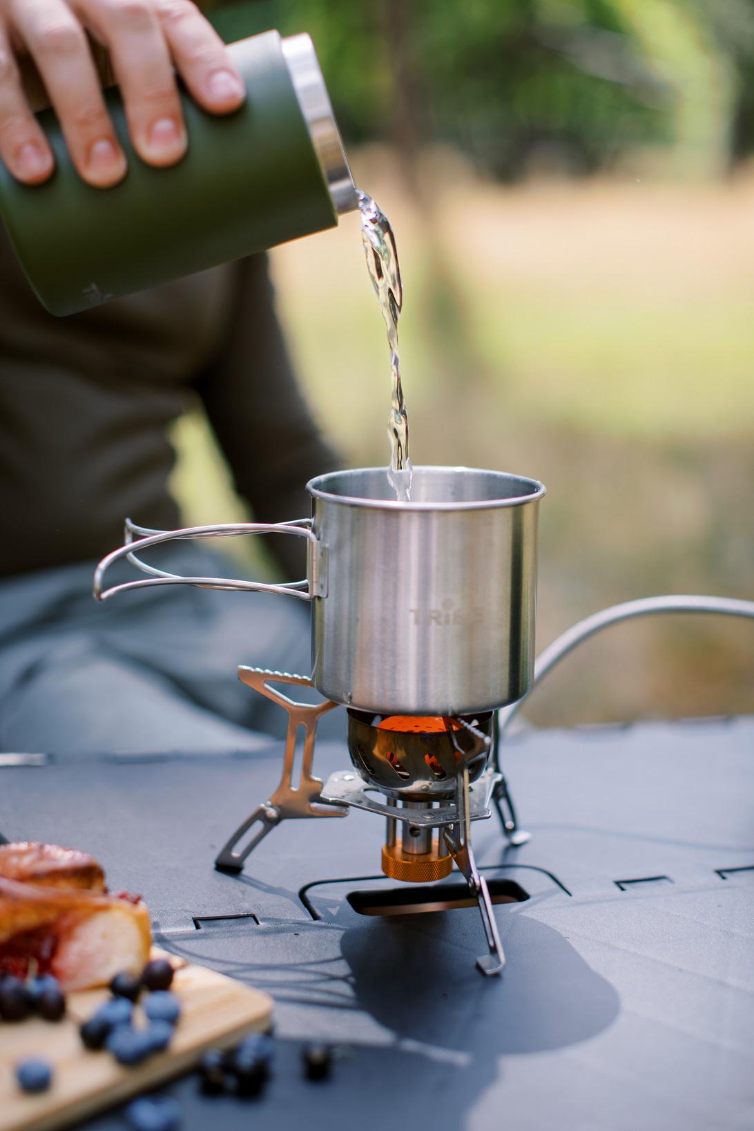 Кружка з кришкою та складними ручками Tribe Camping Cup (T-FA-0012-metal) - фото 13 Кружка з кришкою та складними ручками Tribe Camping Cup (T-FA-0012-metal) - фото 13