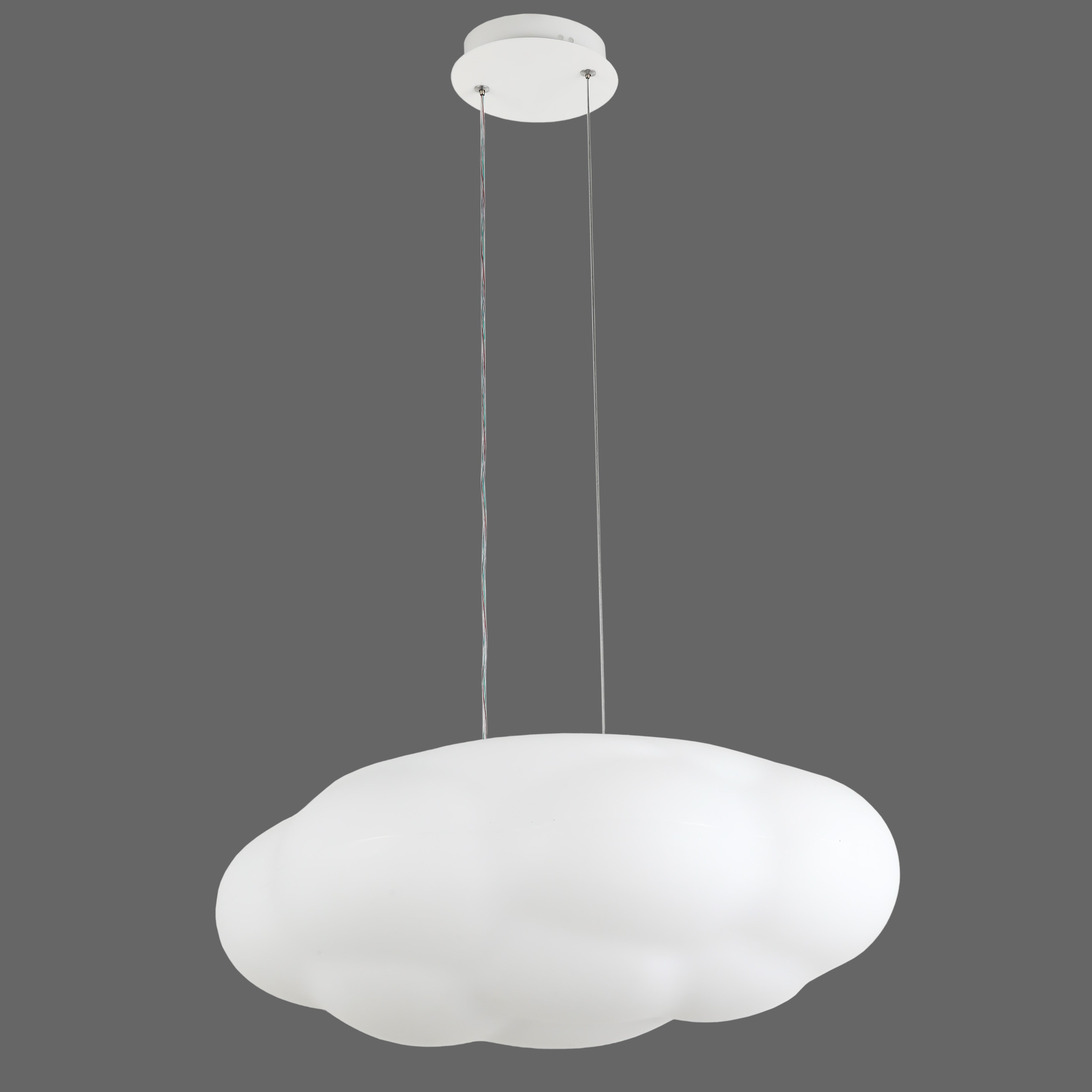 Люстра светодиодная подвесная 48W с пультом и приложением 55 см (97-VMD6025 (550)