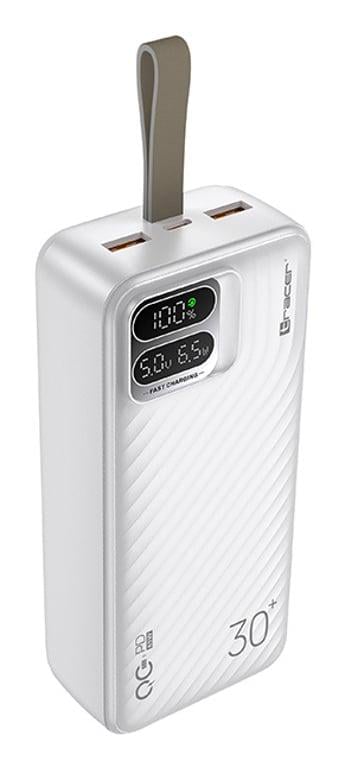 Повербанк Tracer Blaze 30000 mAh 65W White (TRABAT47506)