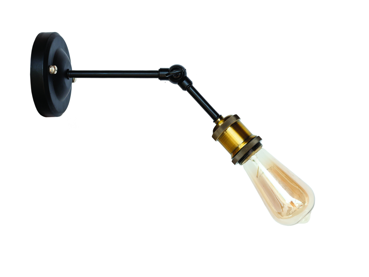 Бра Levistella Lofty з патроном AMP11 Чорний/Золотий (1963530496)